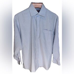 Vineyard Vines Men's Blue Gingham Dress Shirt